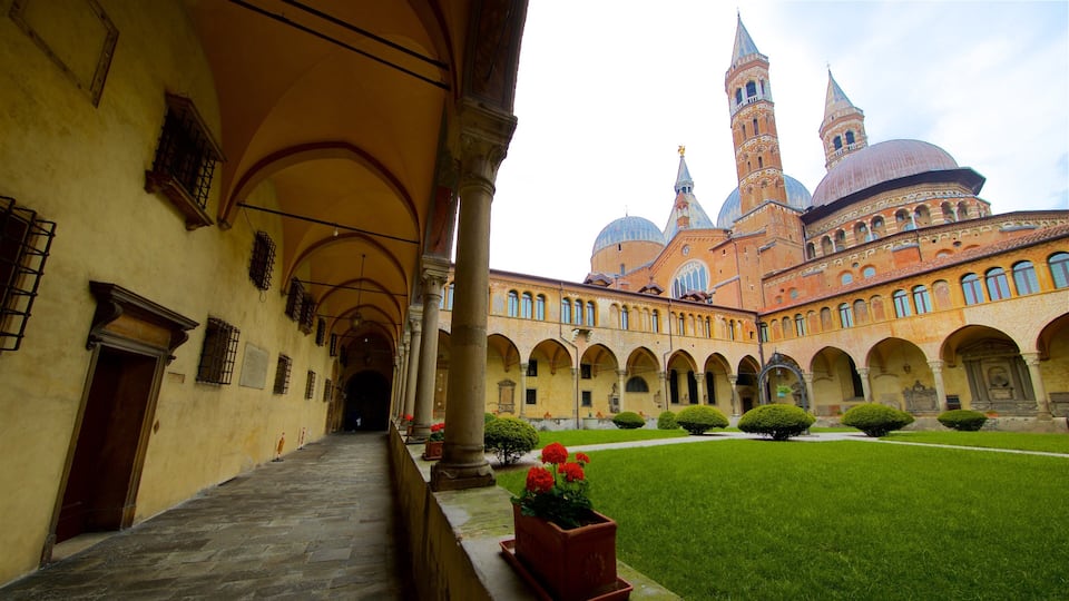 City Center Padova featuring heritage architecture and a garden