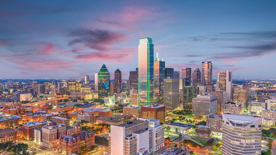 Dallas, Texas, USA Skyline