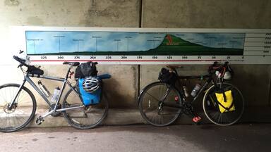 Reaching the continental divide :)