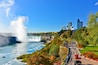 View of Niagara Falls in a sunny day
