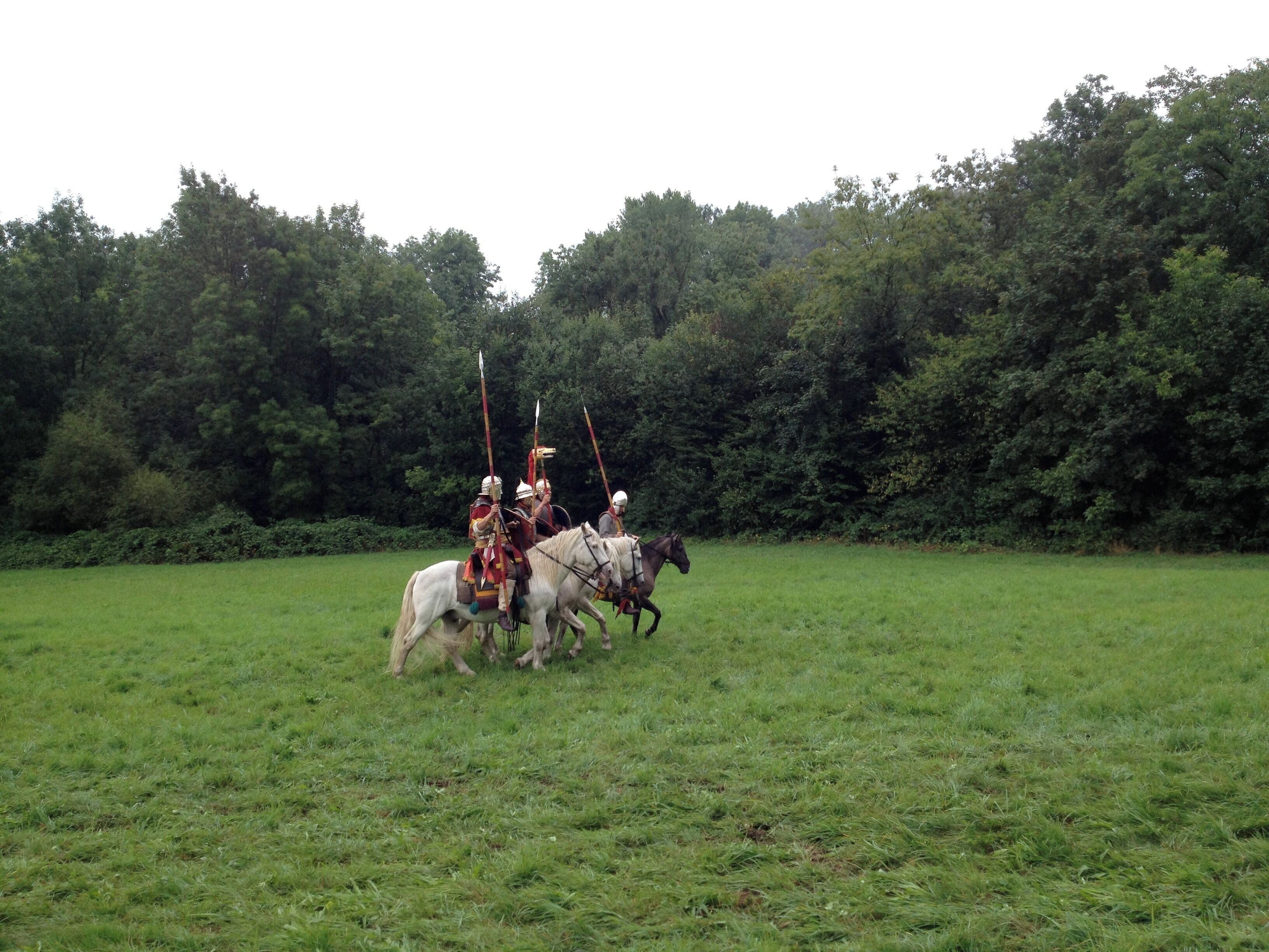 Roman Cavalry Reenactment - Roman Festival at Augusta Raurica - August 2013-016