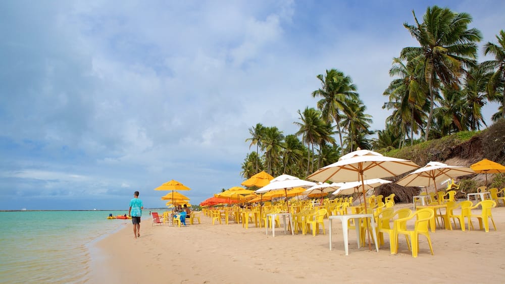 Ipojuca which includes tropical scenes, a beach and general coastal views