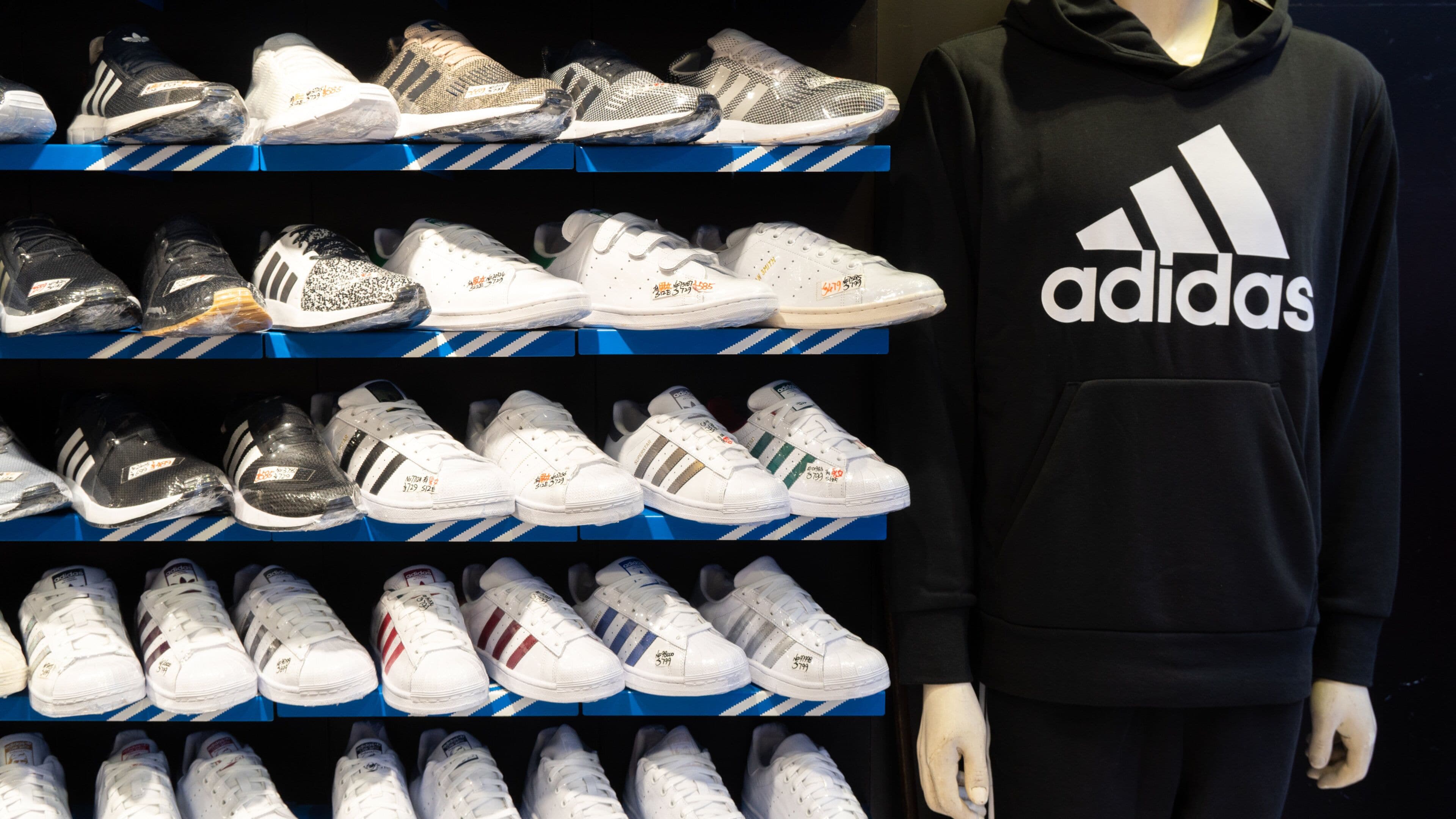 Sneaker Street showing shopping and interior views