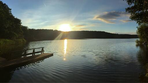Am Steg an der Farchauer Mühle