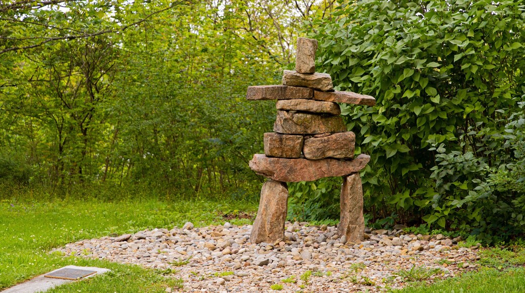 Rideau Hall which includes a park