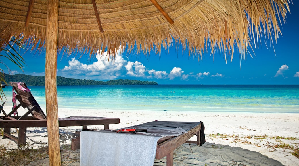 Beautiful beach on Koh Rong Samloem island, Cambodia.