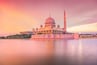 Putra mosque during sunset sky, the most famous tourist attraction in Malaysia., Shutterstock ID 726625912, Purchase Order: -