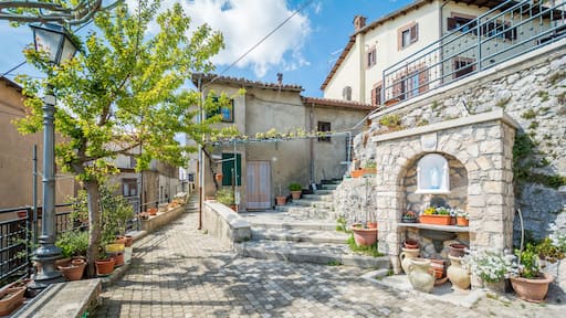 Oricola, rural village in L'Aquila Province, Abruzzo, Italy