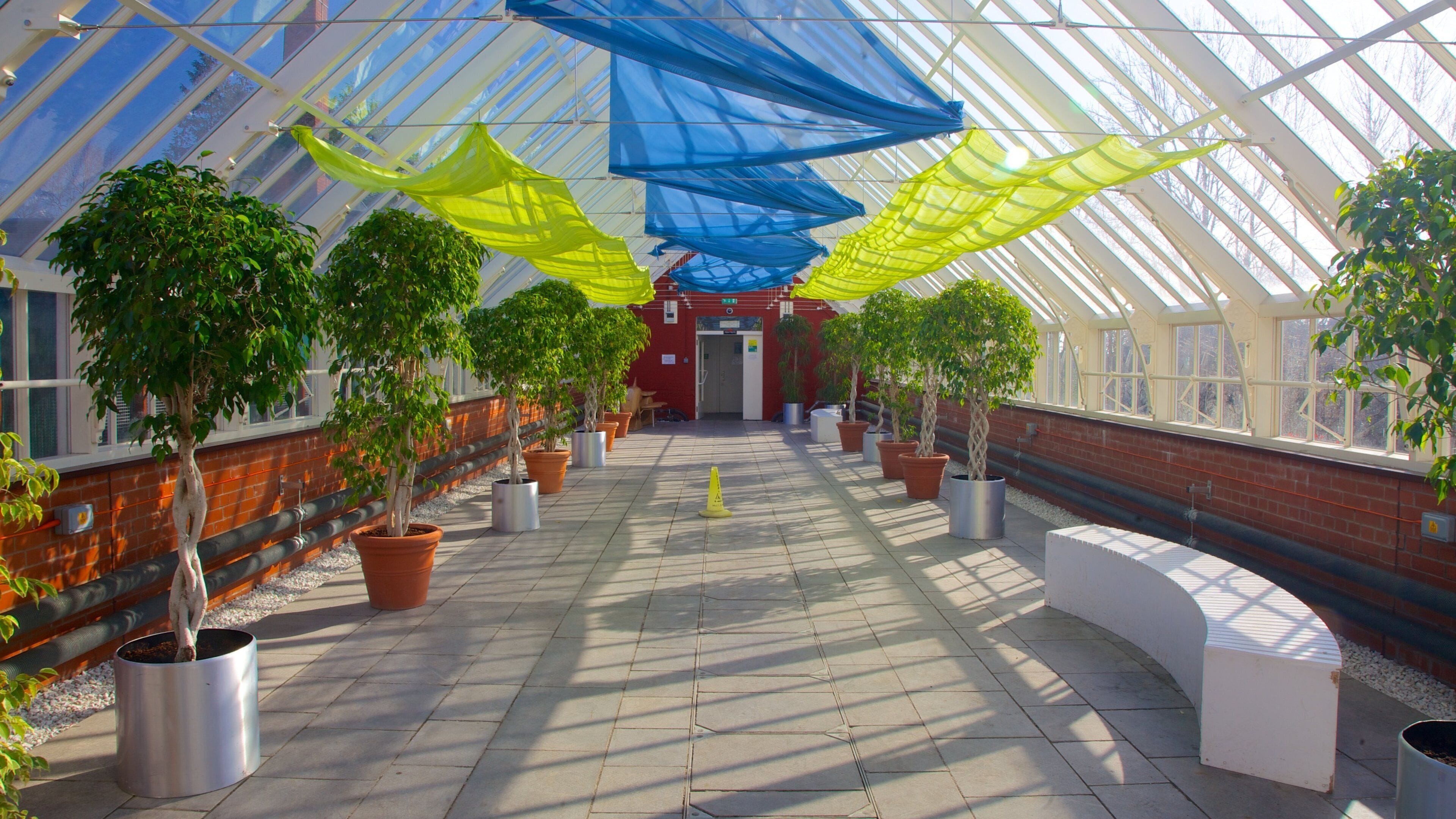 クイーンズ パーク 表示 屋内の眺め と 公園