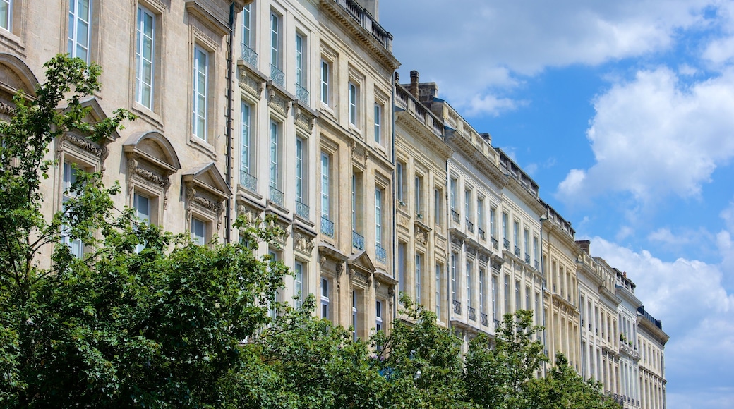 보르도 이 포함 극장 풍경 과 문화유산 건축