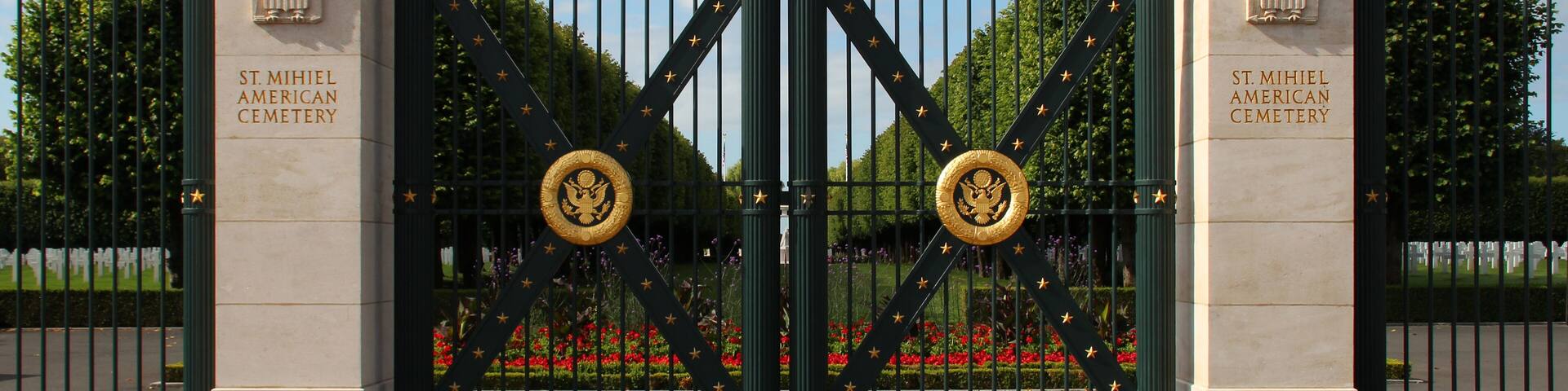 american military cemetery (saillant de saint-mihiel) in thiaucourt-regniéville in lorraine (france)