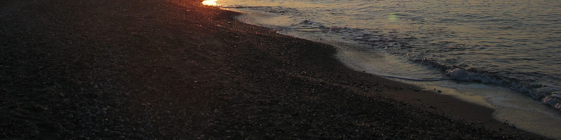 Východ slunce v Bově Marině