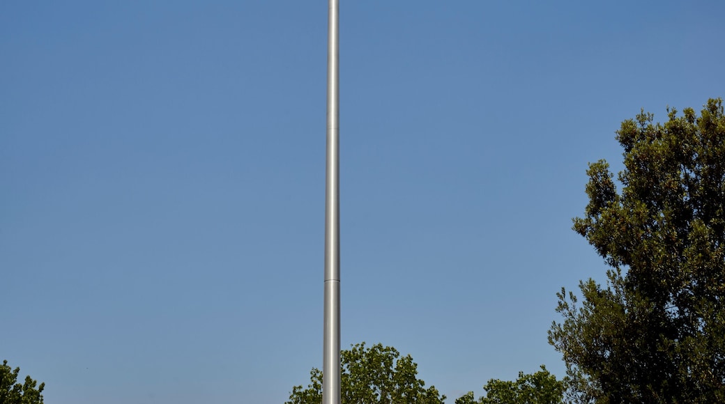 Famous landmark Pride Flag in San Diego, California