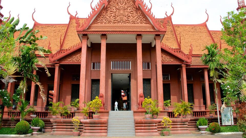 Cambodia featuring a temple or place of worship