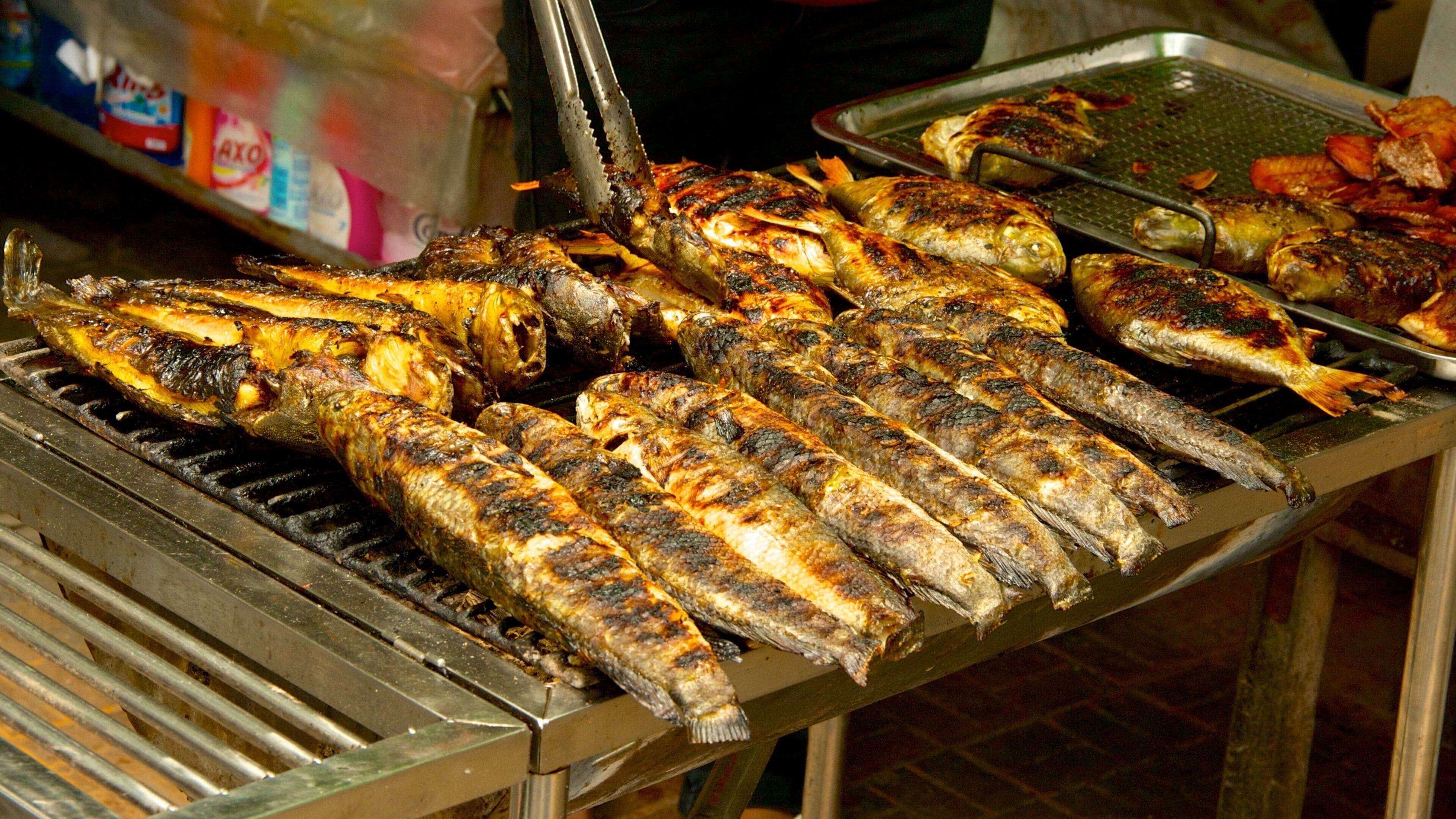 Cambodia showing food