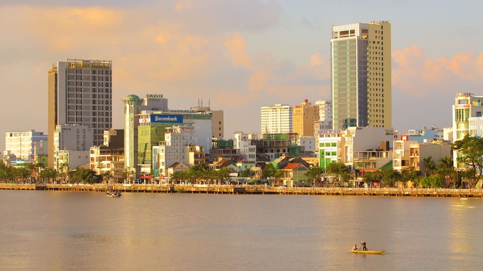 Han River featuring a city, a river or creek and modern architecture