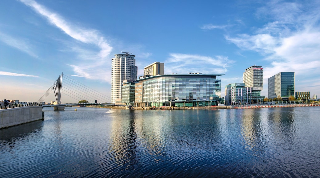 Media City UK Salford England 1st October 2011 the BBC Television and radio studios.