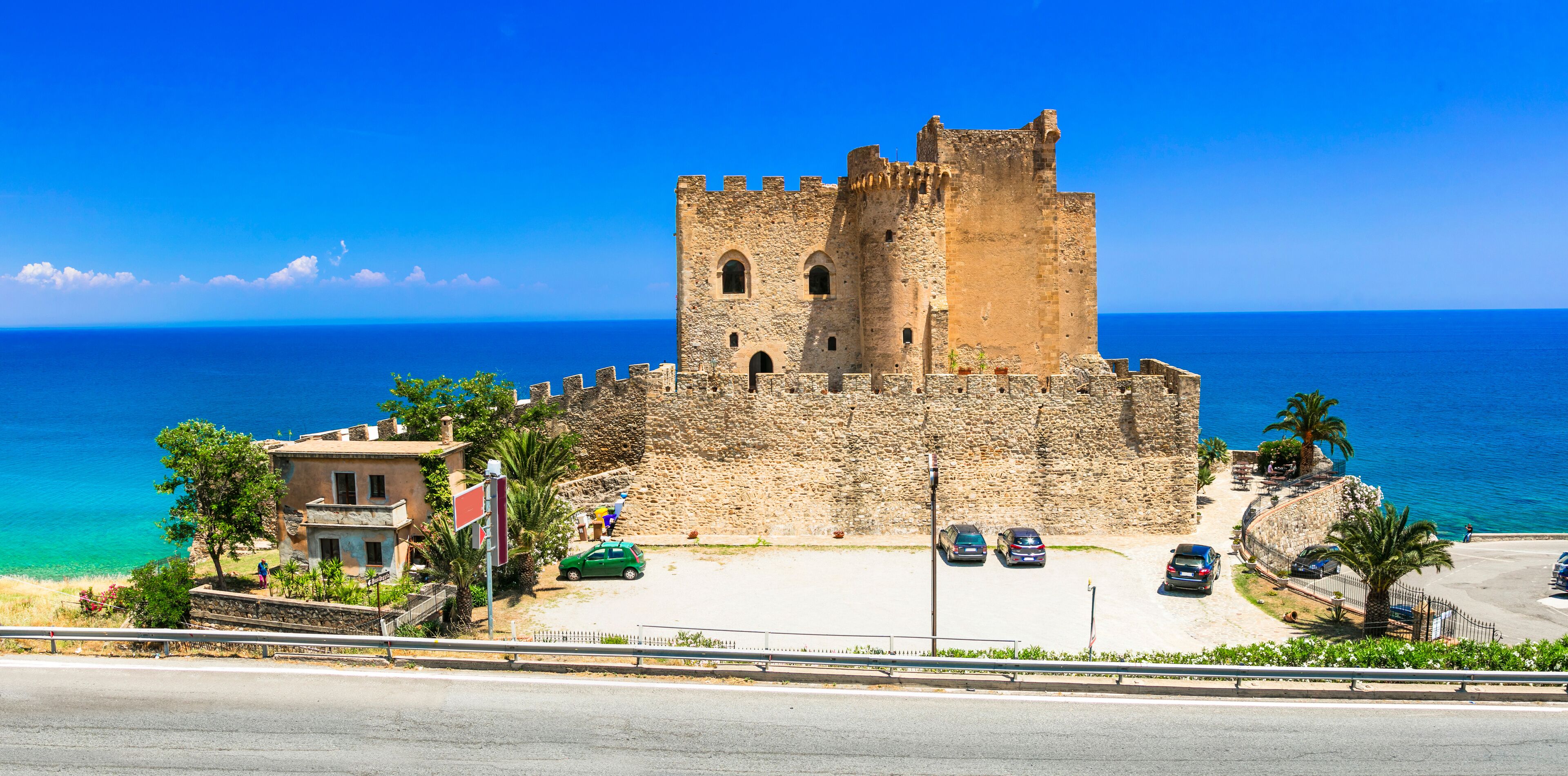 beautiful beaches and castles of Italy - Roseto Capo Spulico in Calabria