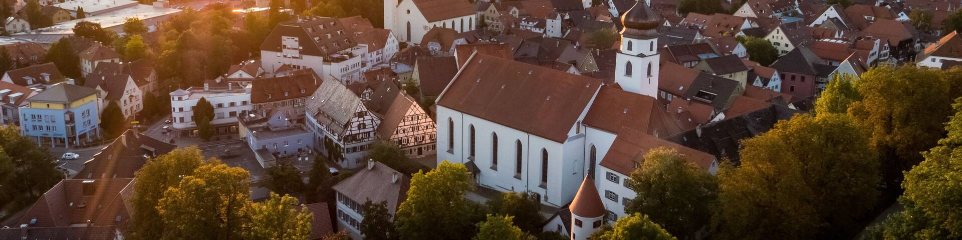 St. Martin Church in Leutkirch im Allgäu in Germany