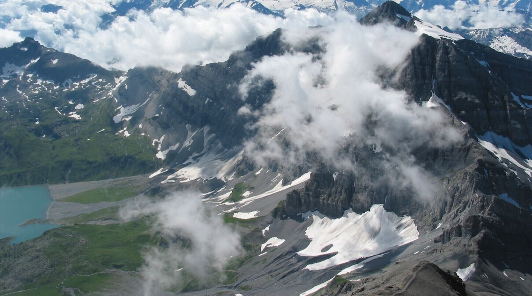 Scenic view from the Haute Cime