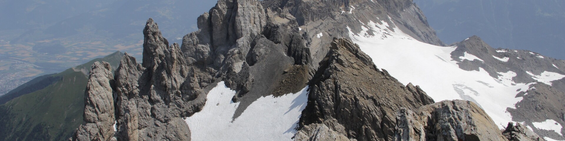 Dents du Midi seen from the Haute Cime