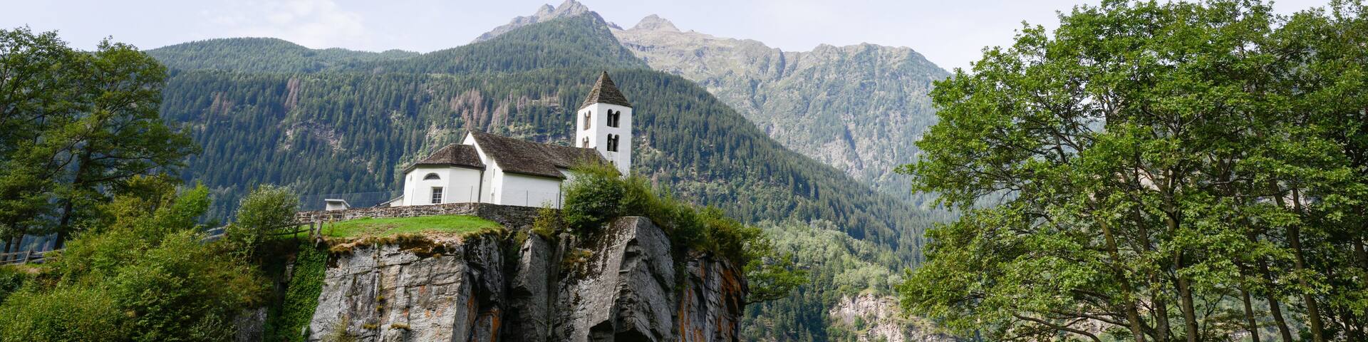 San Martino church in Calonico on Leventina valley