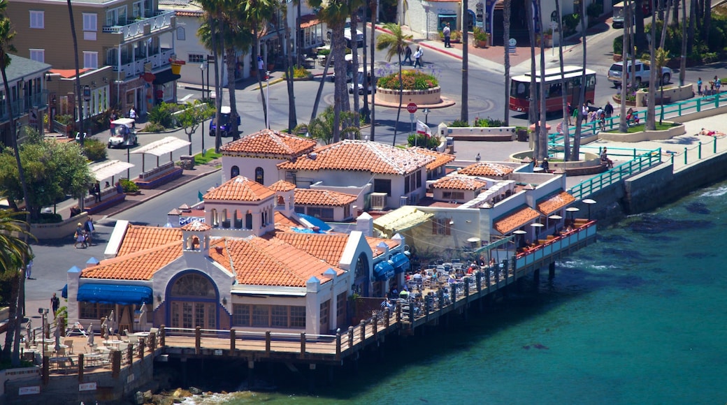 Catalina Island featuring a coastal town