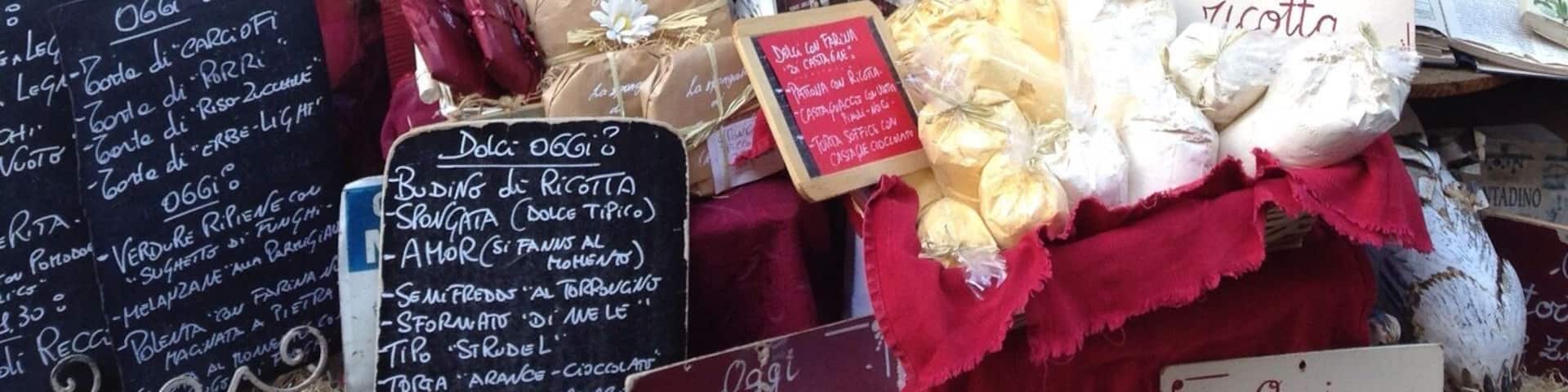 Amazing fiera dei funghi with local produce, market and food focusing on truffle and porcini mushrooms during September