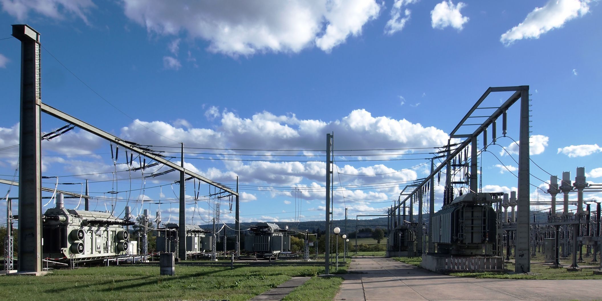 Transformatoren im Umspannwerk Birkenfeld bei Pforzheim