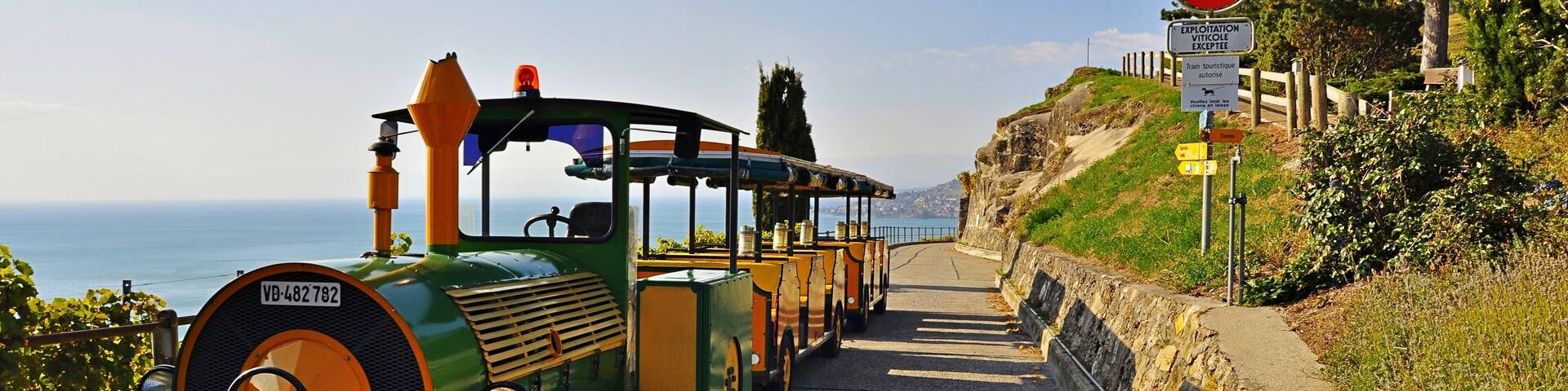ラヴォー・エクスプレスラヴォー地区 デザレ通り/シュブル, スイス(Chemin du Dezaley/Chexbres,Schweiz)