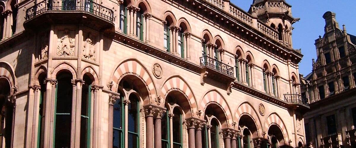 The Reform Club Building on King Street Manchester