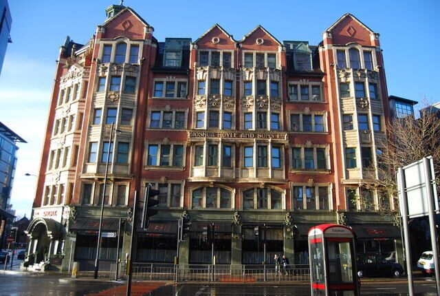 Photograph of the Joshua Hoyle Building, Manchester, England