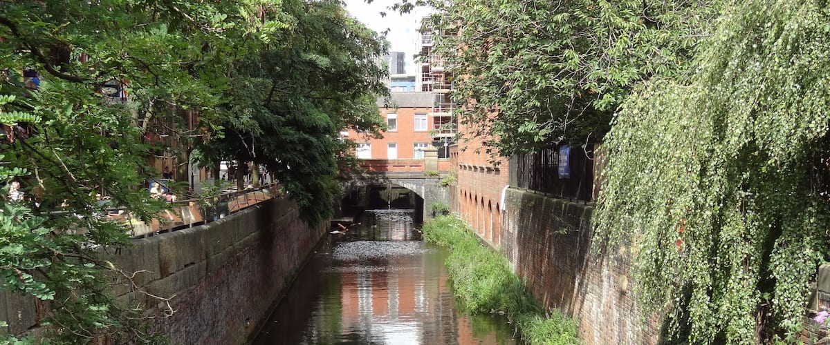 Rochdale Canal Boundary Wall To Canal Between Sackville Street And Chorlton Street