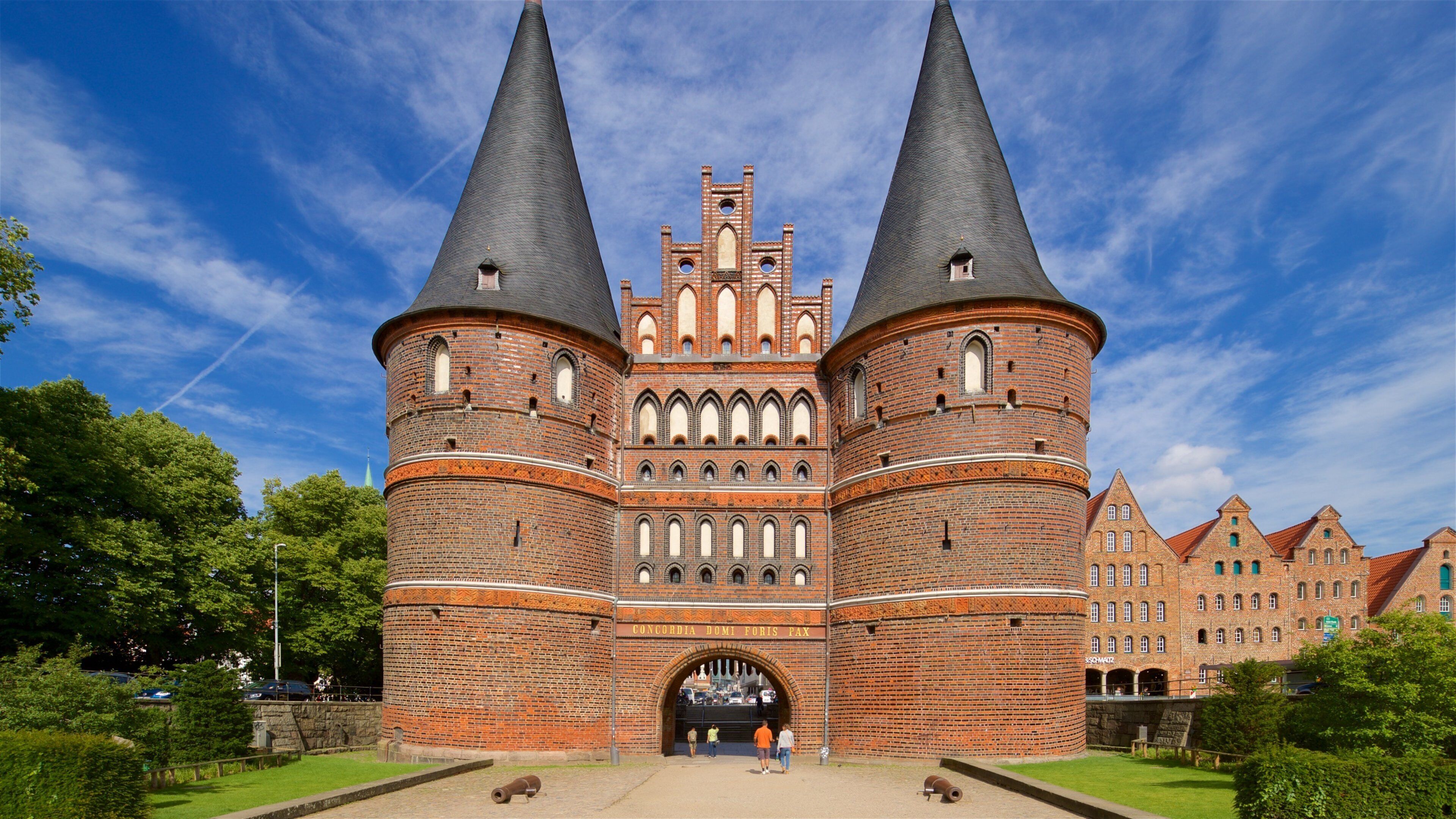 Museum Holstentor featuring heritage architecture