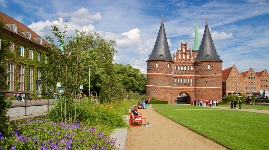 霍爾斯騰門博物館 设有 花園, 野花 和 遺跡建築