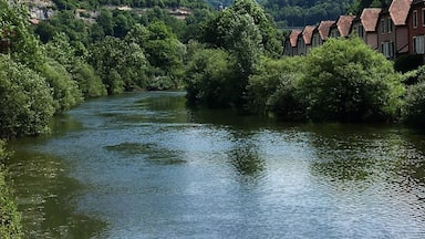 Founded by the Irish monk Ursicinus, Saint Ursanne is a picturesque, tranquil, medieval town on the banks of the river Doubs