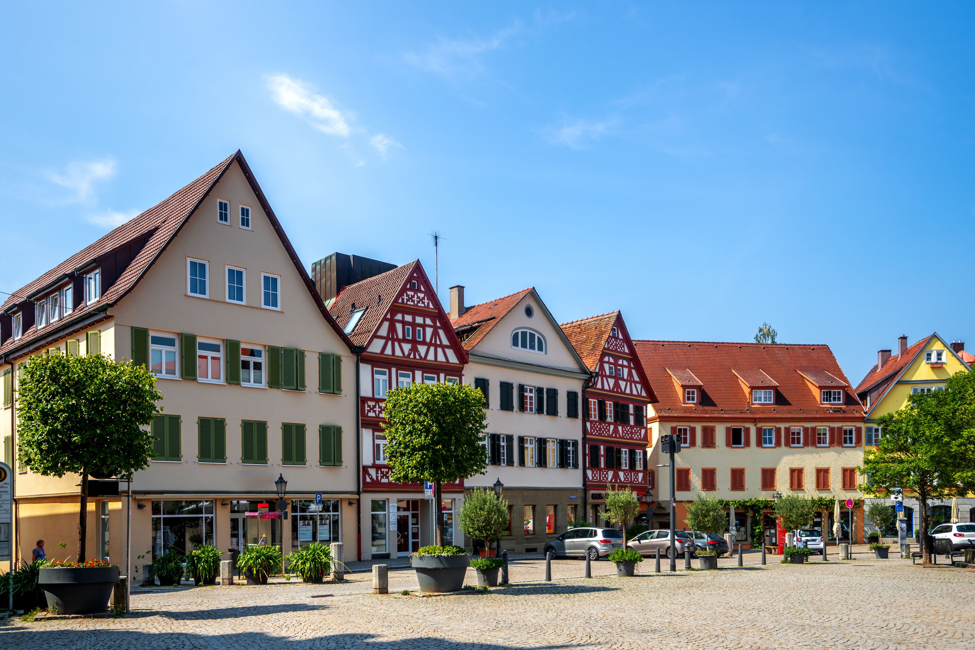 Marktplatz, Öhringen, Deutschland 