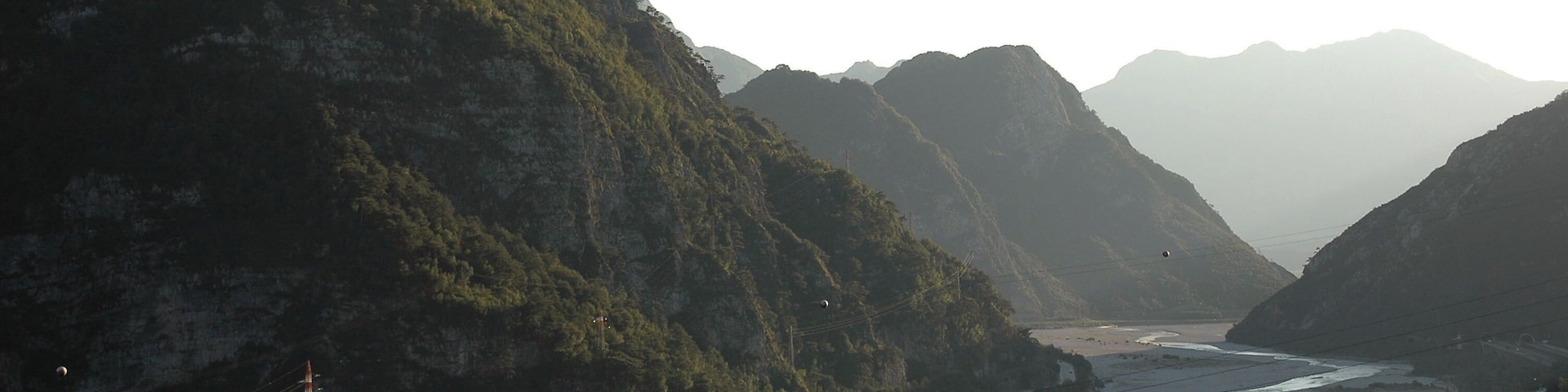 View at the Fella valley (Canal del Ferro) from the Moggio Udinese / Friuli-Venezia Giulia / Italy / EU.