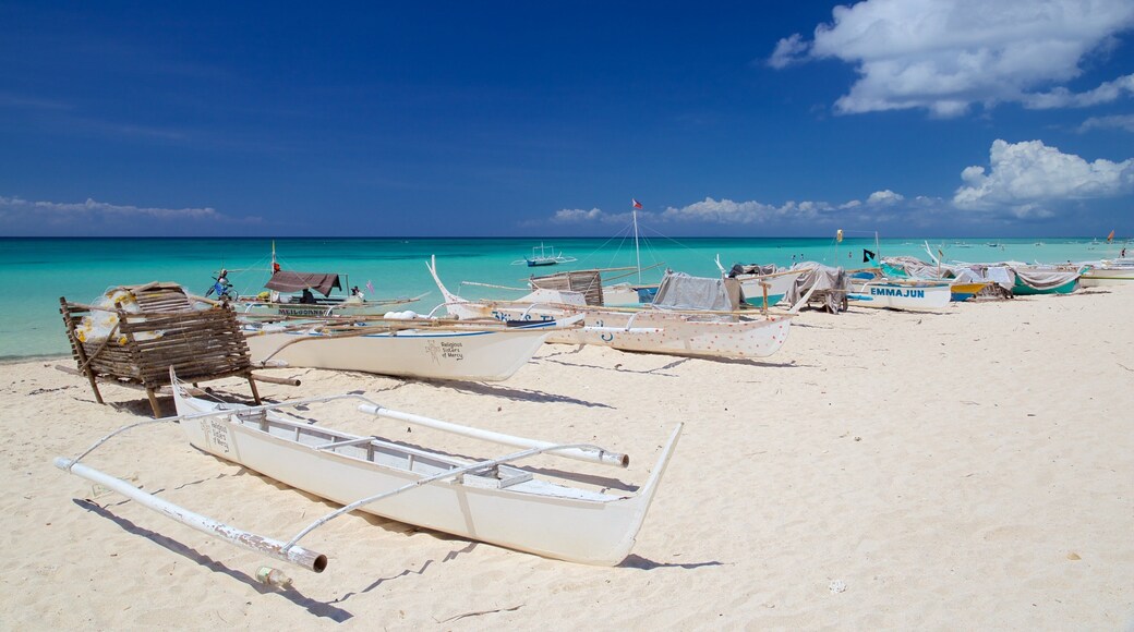 Santa Fe which includes a sandy beach and general coastal views