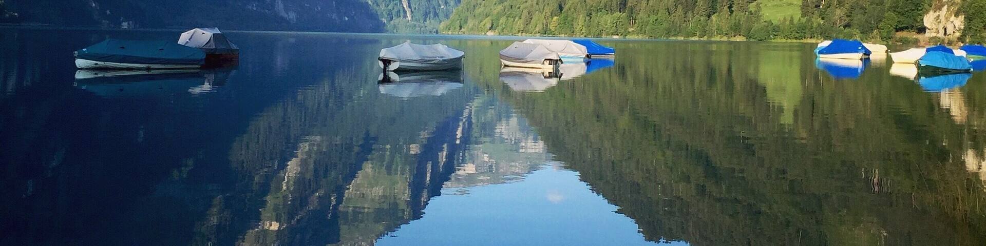 Turn the sight inside yourself and try to understand the #serenity of a clear blue mountain lake. đ