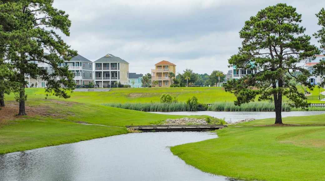 Myrtlewood Golf Club featuring golf and a river or creek
