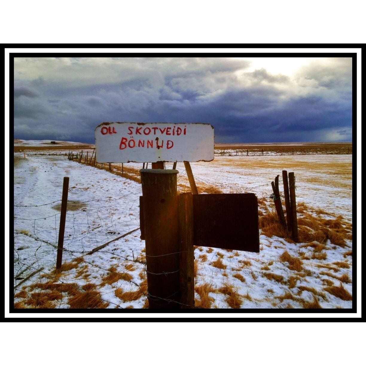 All hunting banned....even reindeer.