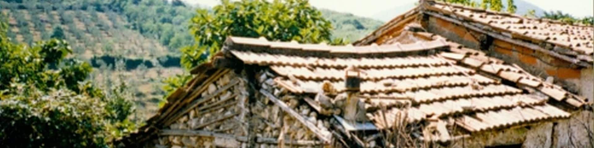 Italien - Sezze - Croce Moschitto - urige HĂŒtten - Juli 1987