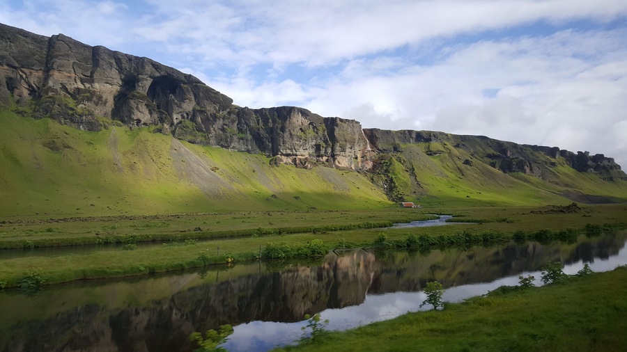 One of the many scenic views along the roads in Iceland. #lifeatexpedia