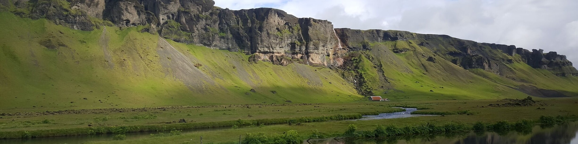 One of the many scenic views along the roads in Iceland. #lifeatexpedia
