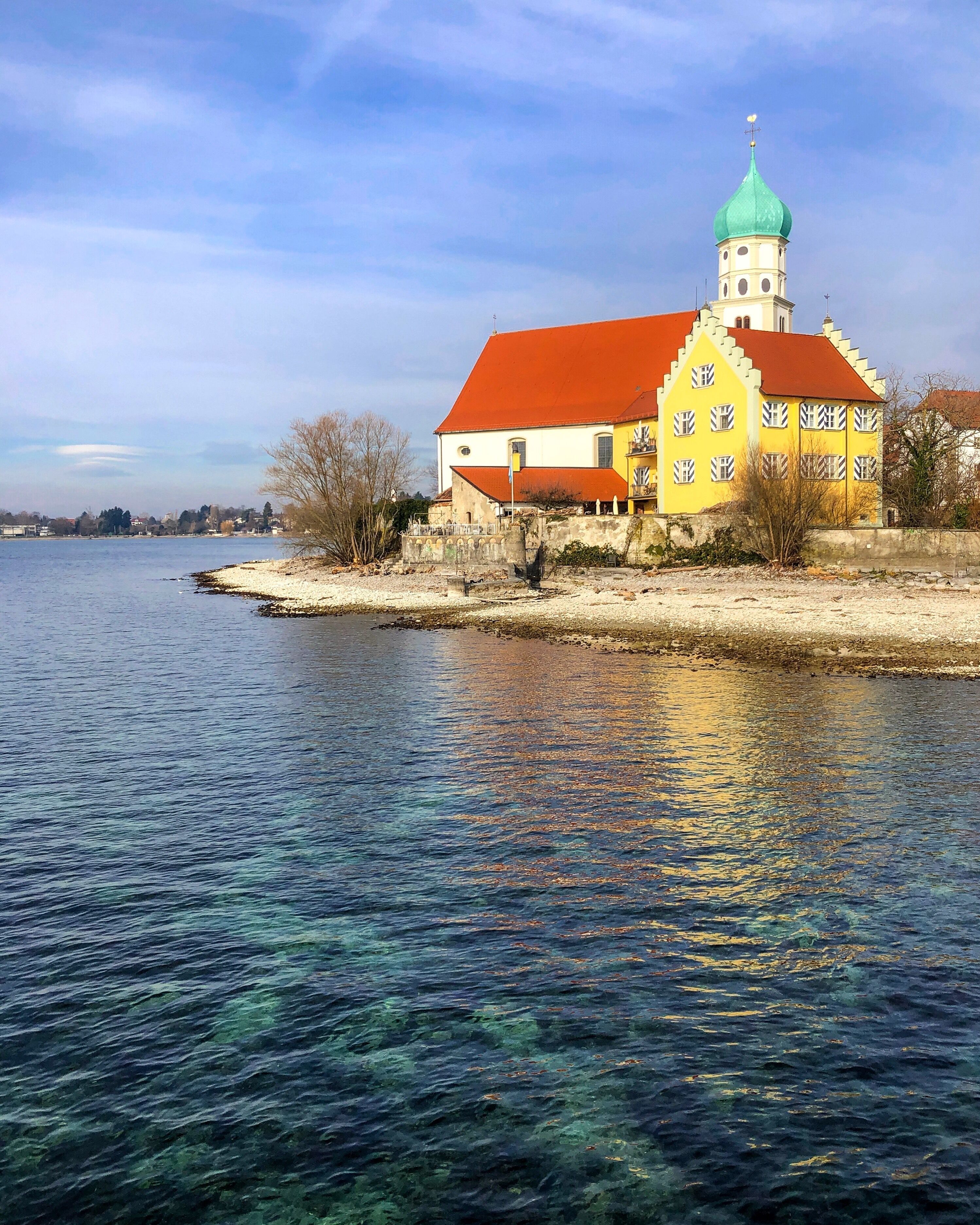 Wasserburg at Lake Constance, Germany