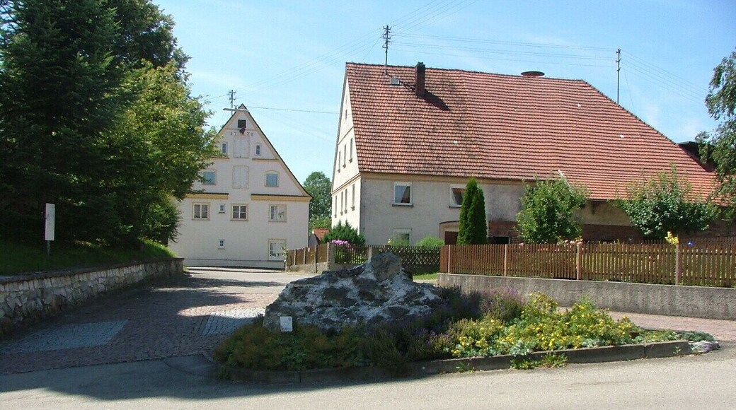Die letzten Reste des Tores in das römische Kastel