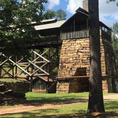 Great place to take the kids! Great RV park. There are weaving, pottery, art demonstrations on most weekends. It is shaded and a great place to ride bikes. There is even an old church , a general store and an ice cream shop!