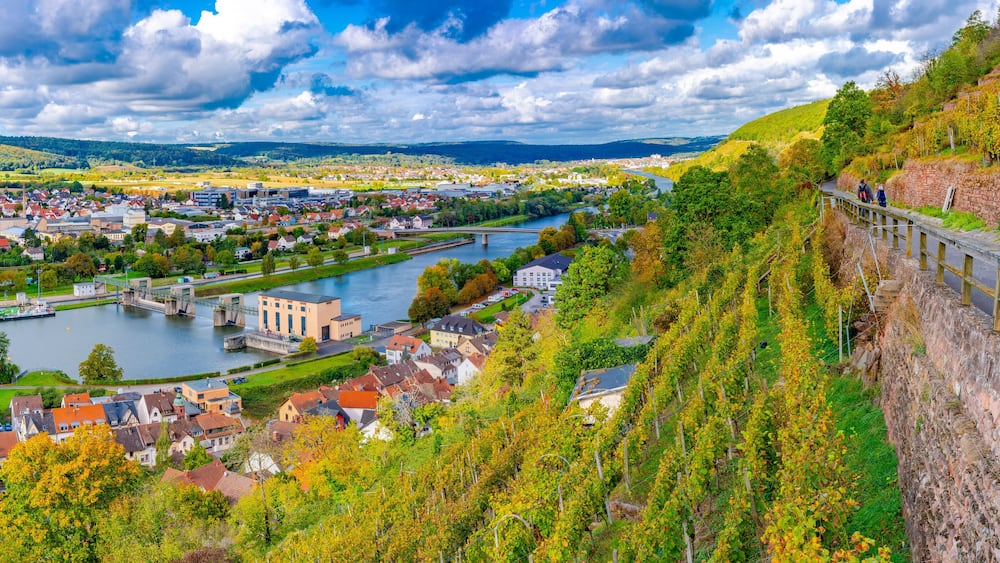 Klingenberg am Main im Panorama
