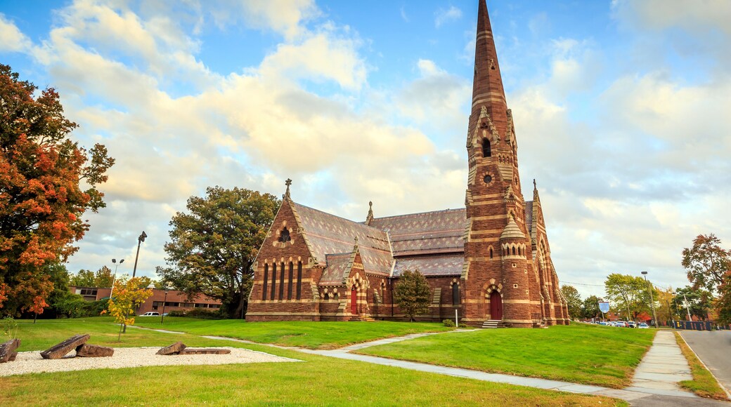Gothic church in New England